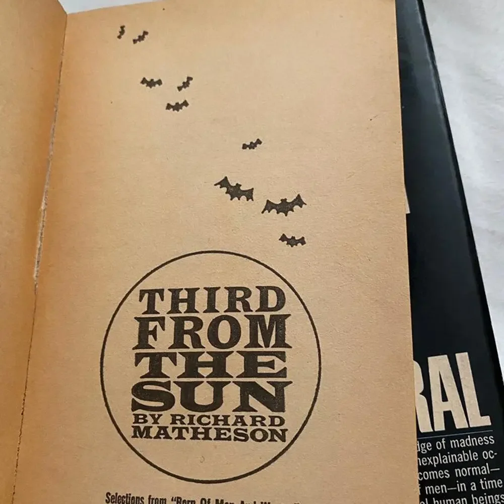 Richard Matheson vintage‎ paperback bundle